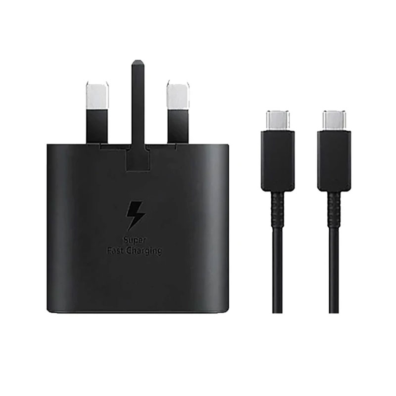 EP-TA800-cable شارژر 25 وات سامسونگ مدل EP-TA800 به همراه کابل