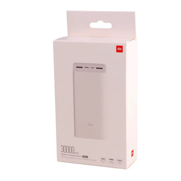 پاوربانک 30 هزار میلی آمپر شیایومی مدل Mi PB3018ZM