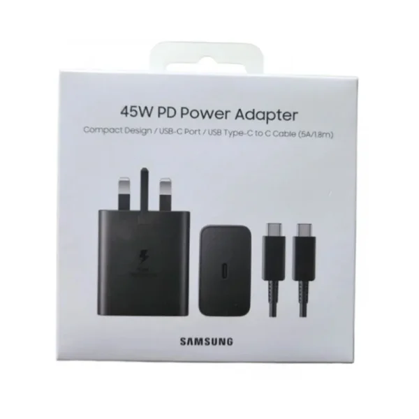 شارژر دیواری 45 وات سامسونگ مدل EP-T4510 به همراه کابل