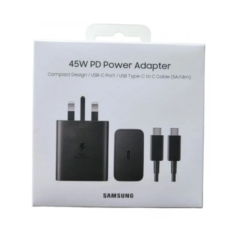 شارژر دیواری 45 وات سامسونگ مدل EP-T4510 به همراه کابل